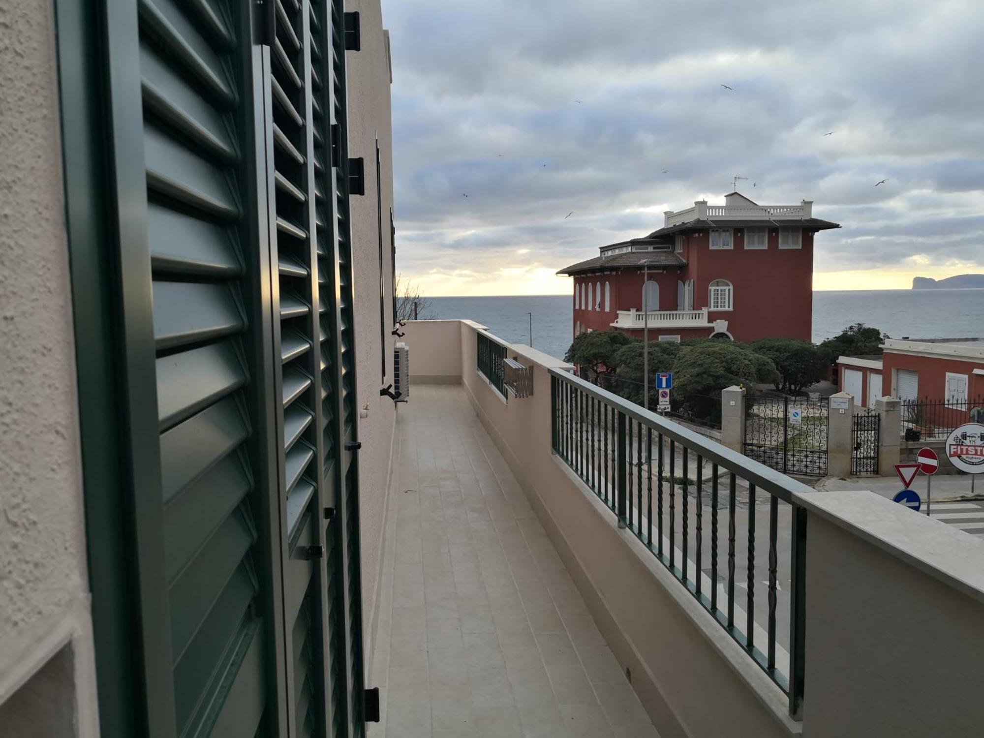 Zona Residenziale, Appartamento Incantevole Vista Mare Via Antonio Gramsci, 18, 07041 Alghero Ss Eksteriør bilde