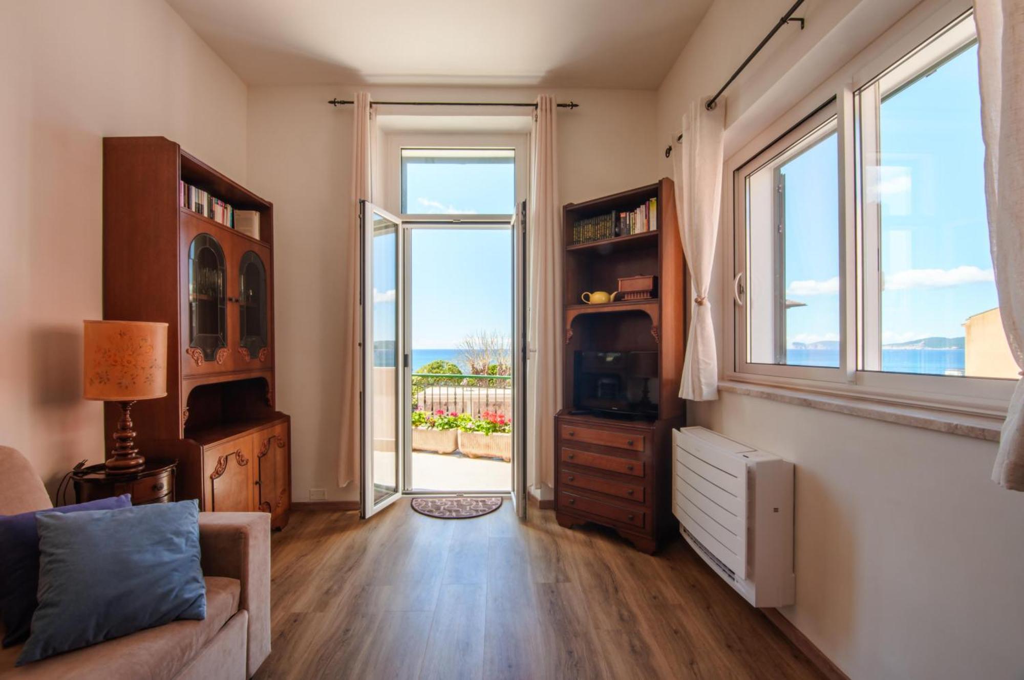 Zona Residenziale, Appartamento Incantevole Vista Mare Via Antonio Gramsci, 18, 07041 Alghero Ss Eksteriør bilde